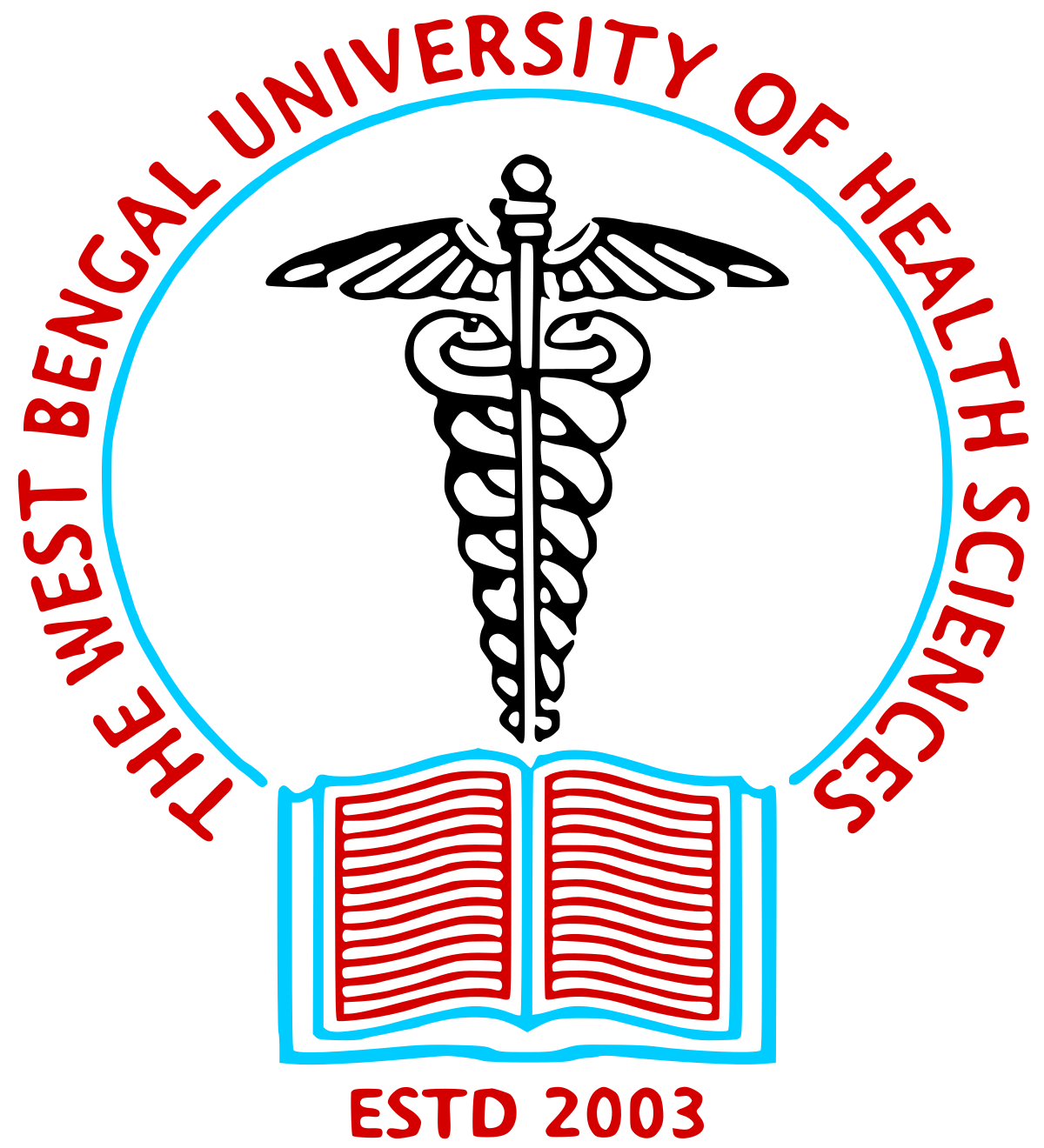 The West Bengal University Of Health Sciences Logo